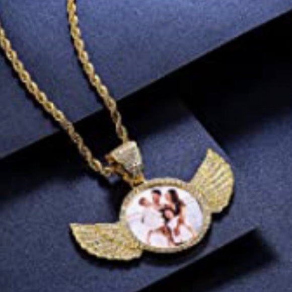 Hip Hop Memory Picture Pendant w/chain & picture - Picture 4 of 8